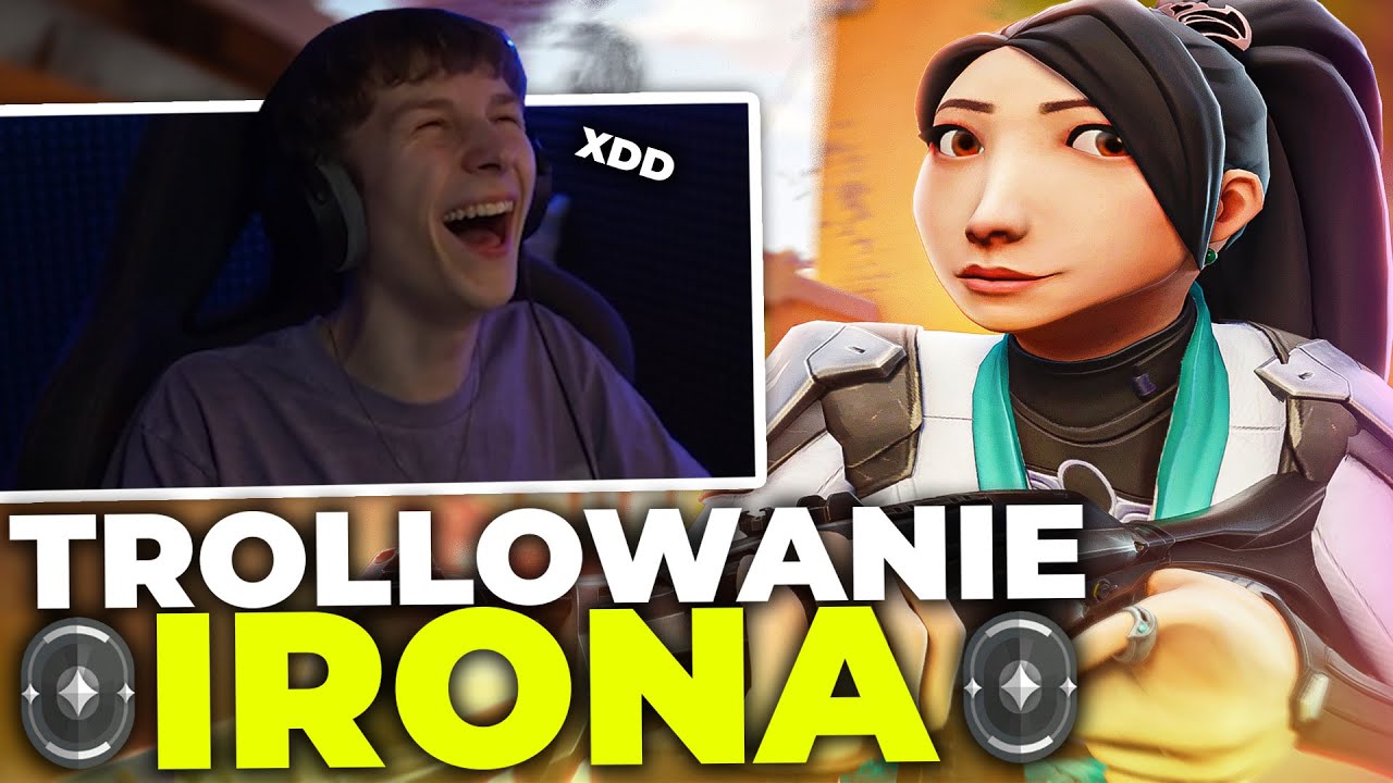 TROLLUJEMY IRONA NAJGORSZYMI PORADAMI DO VALORANT XD