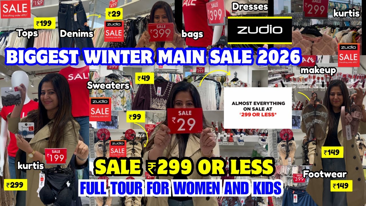Zudio sale 2026 | zudio sale | zudio sale 2026 January | zudio winter sale 2026 | zudio haul |ZUDIO 