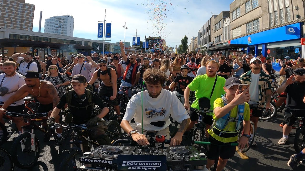 Drum & Bass On The Bike - BRIGHTON