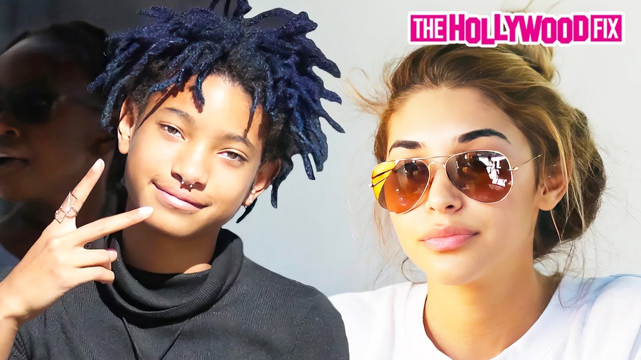 Willow Smith Runs Into Chantel Jeffries While Both Grabbing Lunch At Urth Caffe In West Hollywood