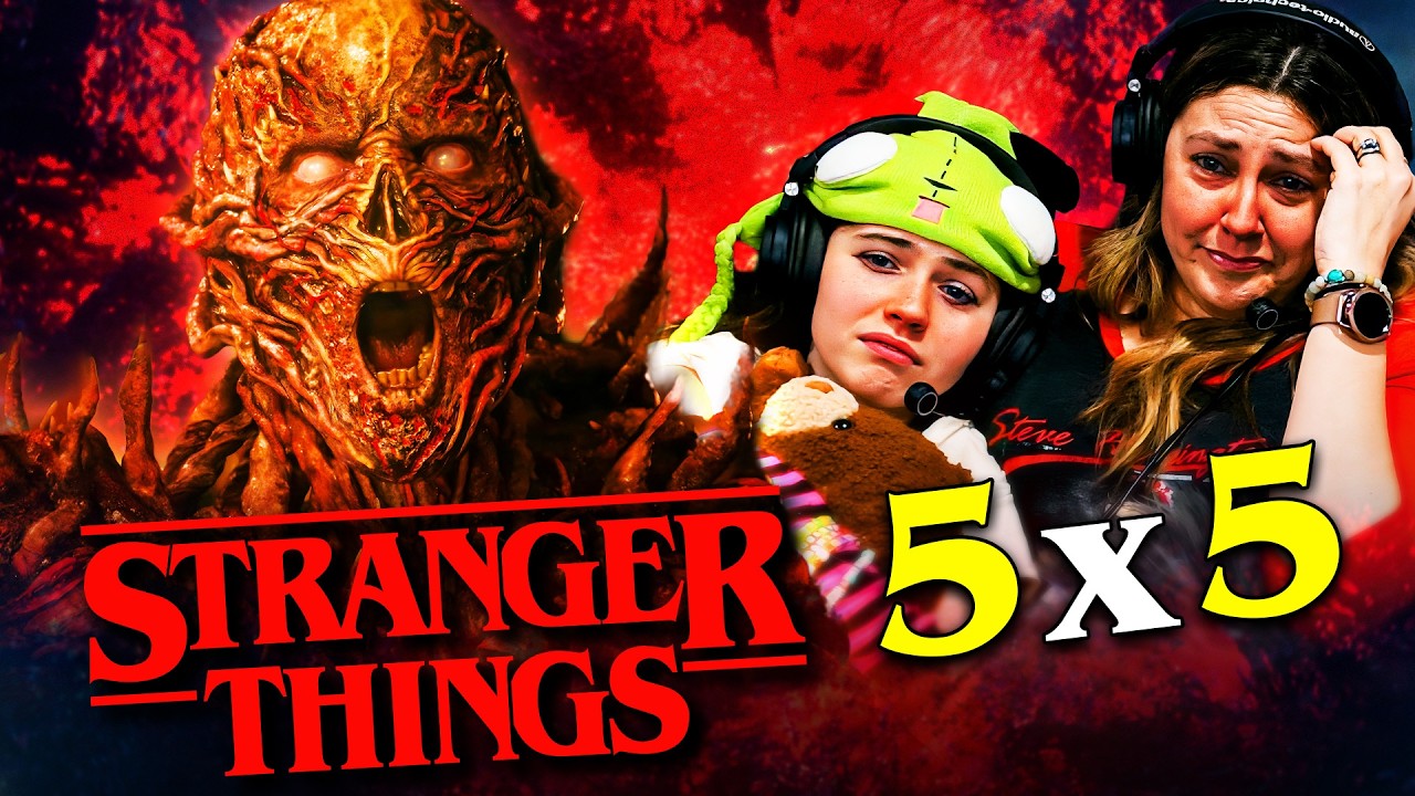 STRANGER THINGS Season 5 Episode 5 Reaction!! | Shock Jock | Noah Schnapp | Joe Keery | Maya Hawke