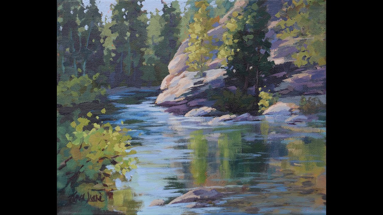 Sunny Spot Acrylic Painting Tutorial