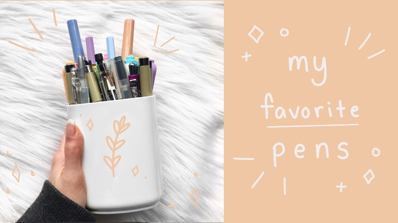 Reviewing My Favorite Pens of 2019 - Best Pens for Bullet Journaling & Note taking ✨