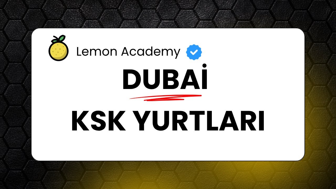 Dubai'de Öğrenci Yurdu: KSK Yurdunu Gezdim (Oda Turu + Fiyatlar)