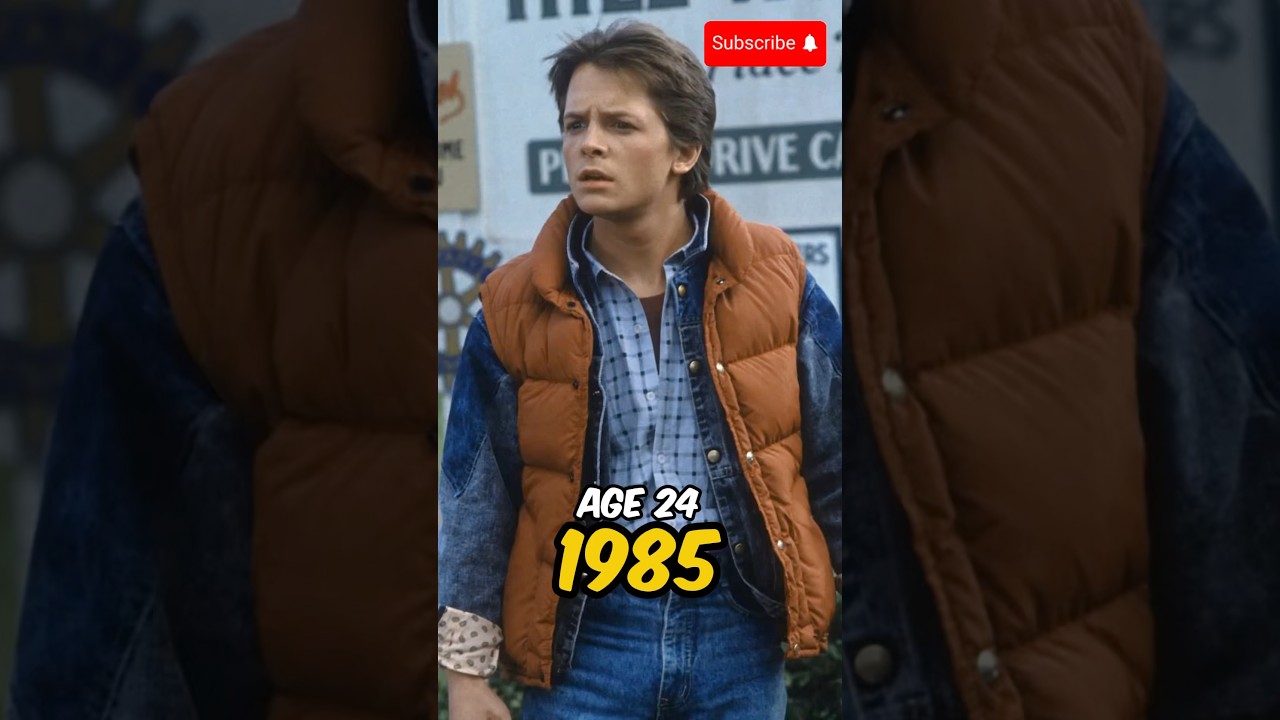 Back To The Future (1985 vs 2025) Cast #backtothefuture #movie #shorts #viral #fyp