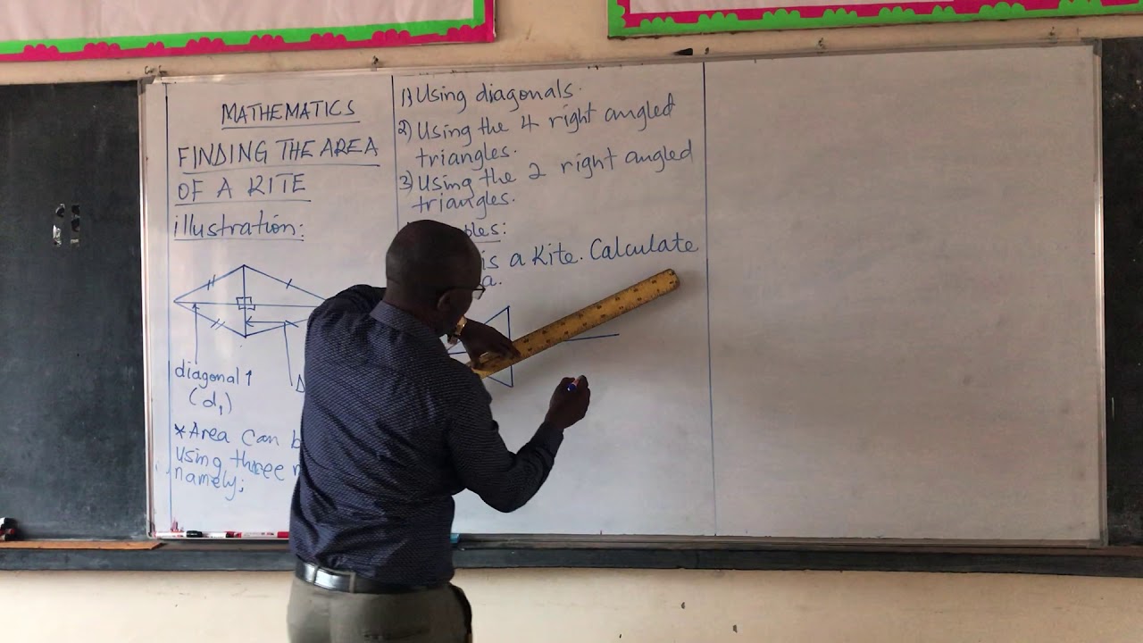 Primary Seven - Mathematics - Area of a kite