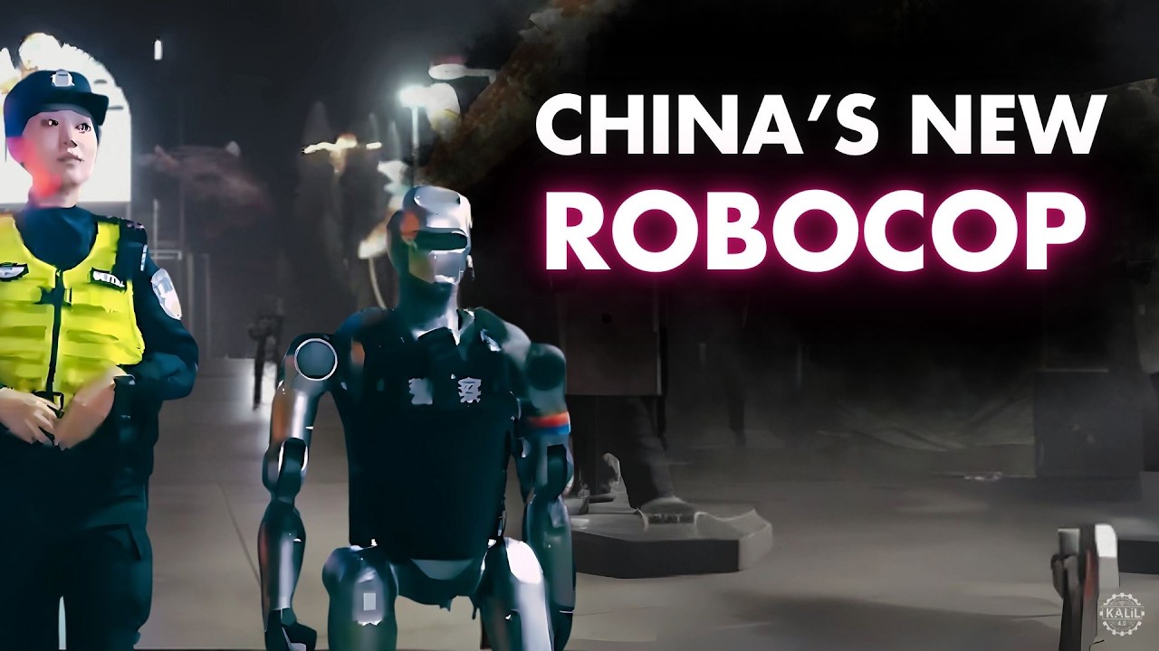 China's New RoboCop! Shenzhen Police Deploys Engine AI PM01 Humanoid Robots for Patrols