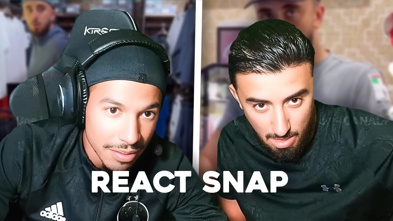 WALID ET HAMZA REACT A LEURS SNAP ? ANNECDOTE MEUF !