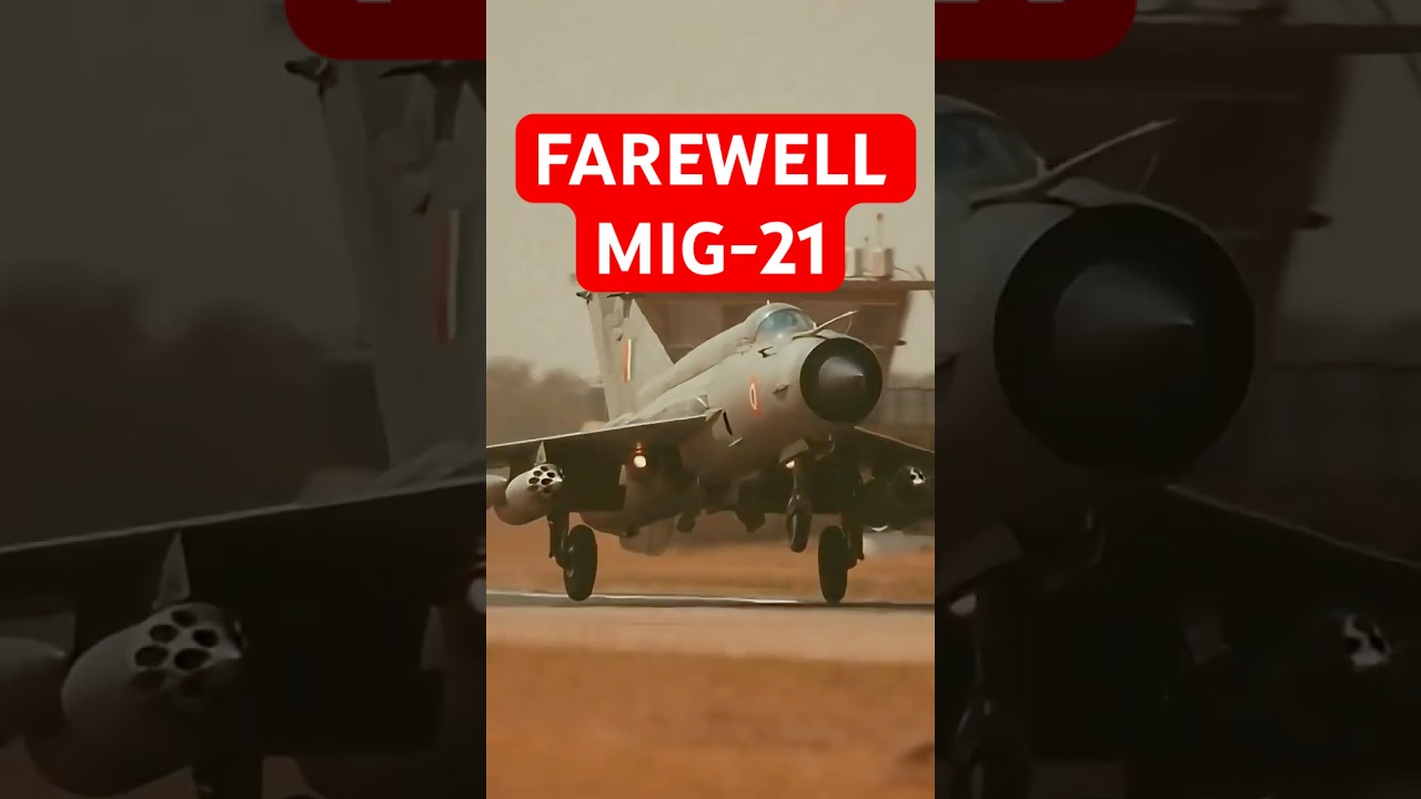 MiG-21 Retirement: India Bids Farewell to the Iconic Supersonic Fighter | Chethan N