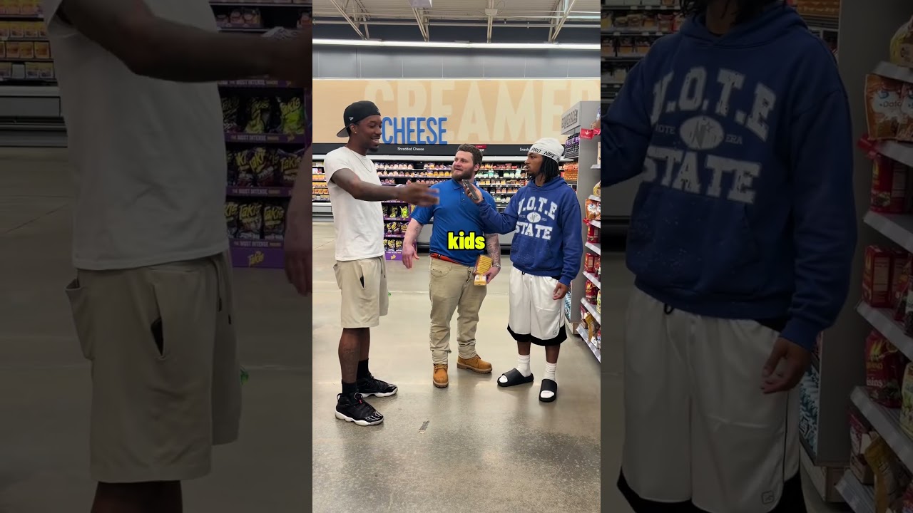 End Racism or Lower Gas Prices? His Answer Went Crazy in the Grocery Store 🔥 @zaterriouswalkerr