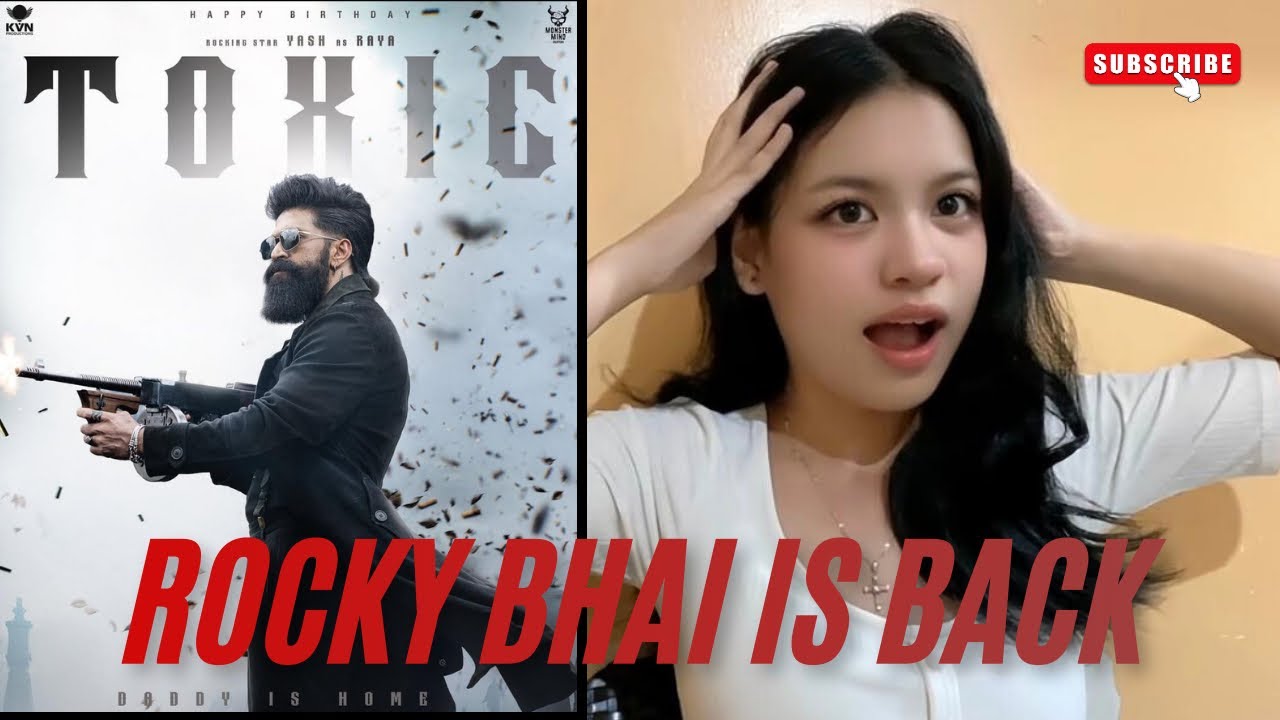 Toxic: Introducing Raya | Rocking star Yash | Geetu Mohandas | REACTION!!