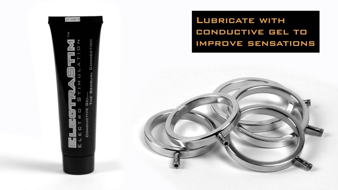 ElectraStim Solid Metal Electro Cock Rings - 5 Pack