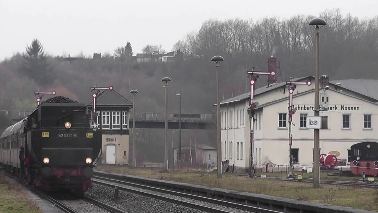 Mit 52 8131 Osterdampf auf der Zellwaldbahn am 25.3.2016