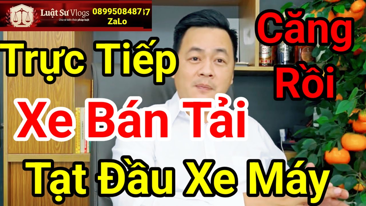 🔴 Dựng Lại Hiện Trường Vụ Xe Bán Tải Tạt Đầu Xe Máy | Luật Sư Vlogs