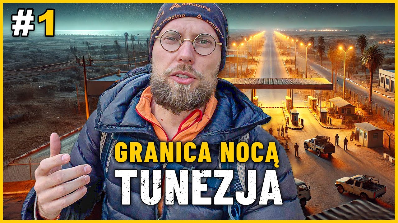 TUNEZJA początek - OPUSZCZAM ALGIERIĘ! Co stało się na granicy? Podróż pełna wyzwań!