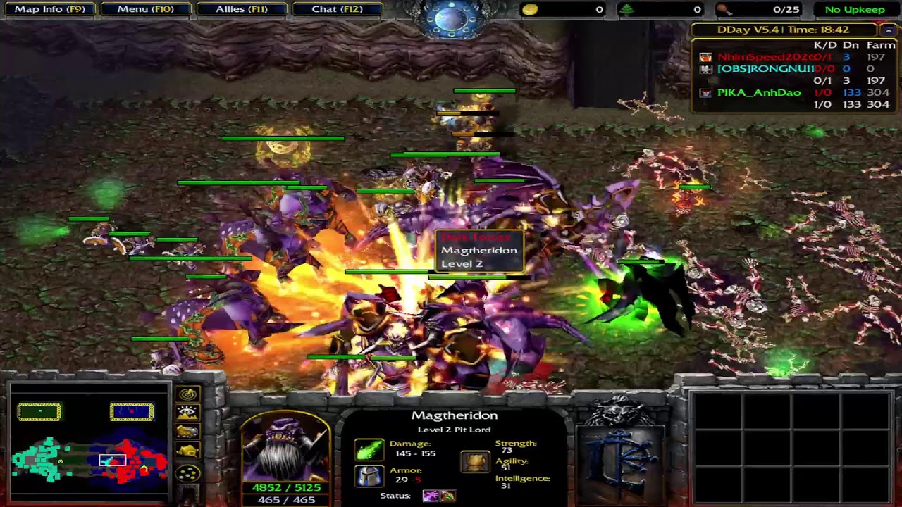 làm tii solo mid xik óc chó pika chu @Warcraft