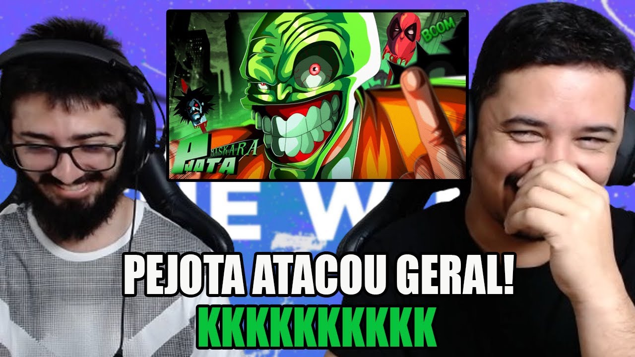 M&aacute;skara 🤢 (The Mask) | ADO ADO do MASKARADO | ‬PeJota e Follow The Wind - SORA