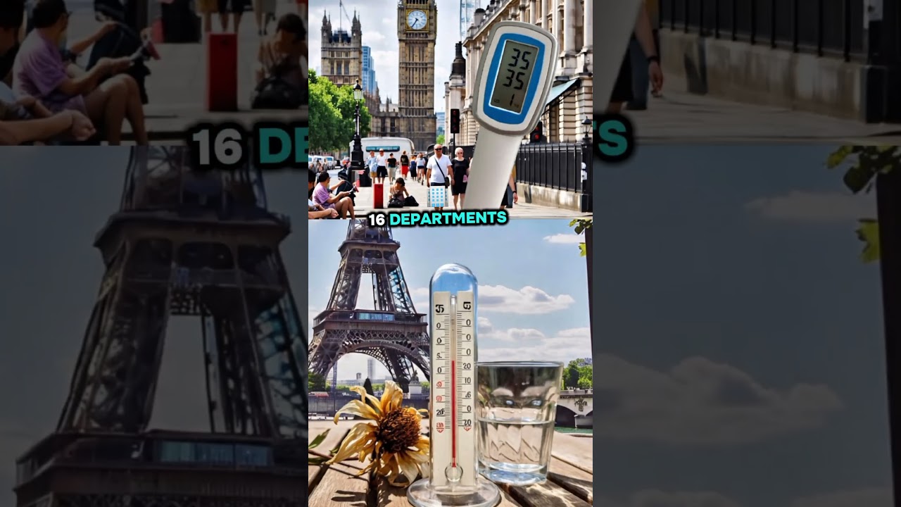 Europe heatwave puts Paris on red alert as parts of UK face possible 35C highs
