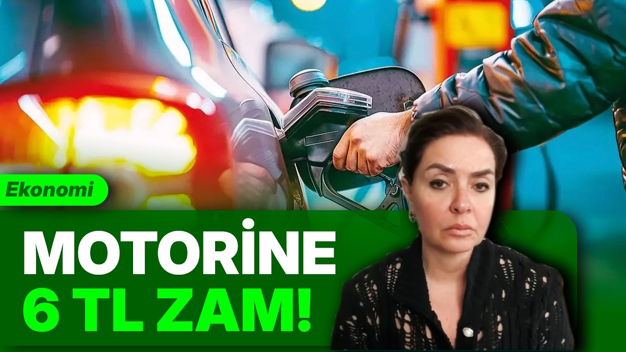 MOTORİNE 6 TL ZAM GELDİ !