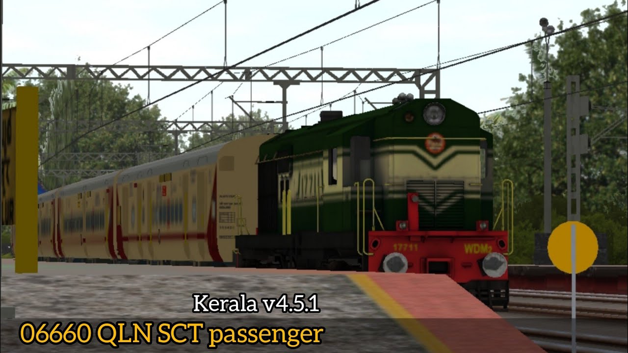 06660 KOLLAM SENGOTTAI PASSENGER PART 1 JOURNEY VIDEO #trainzkerala #mstskeralaroute #indianrailways
