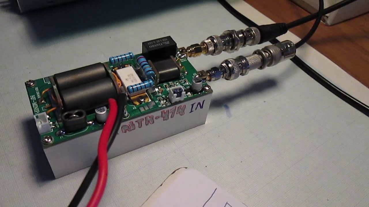 RNTH-414 Тест N1 без ФНЧ, HF-MINIPA