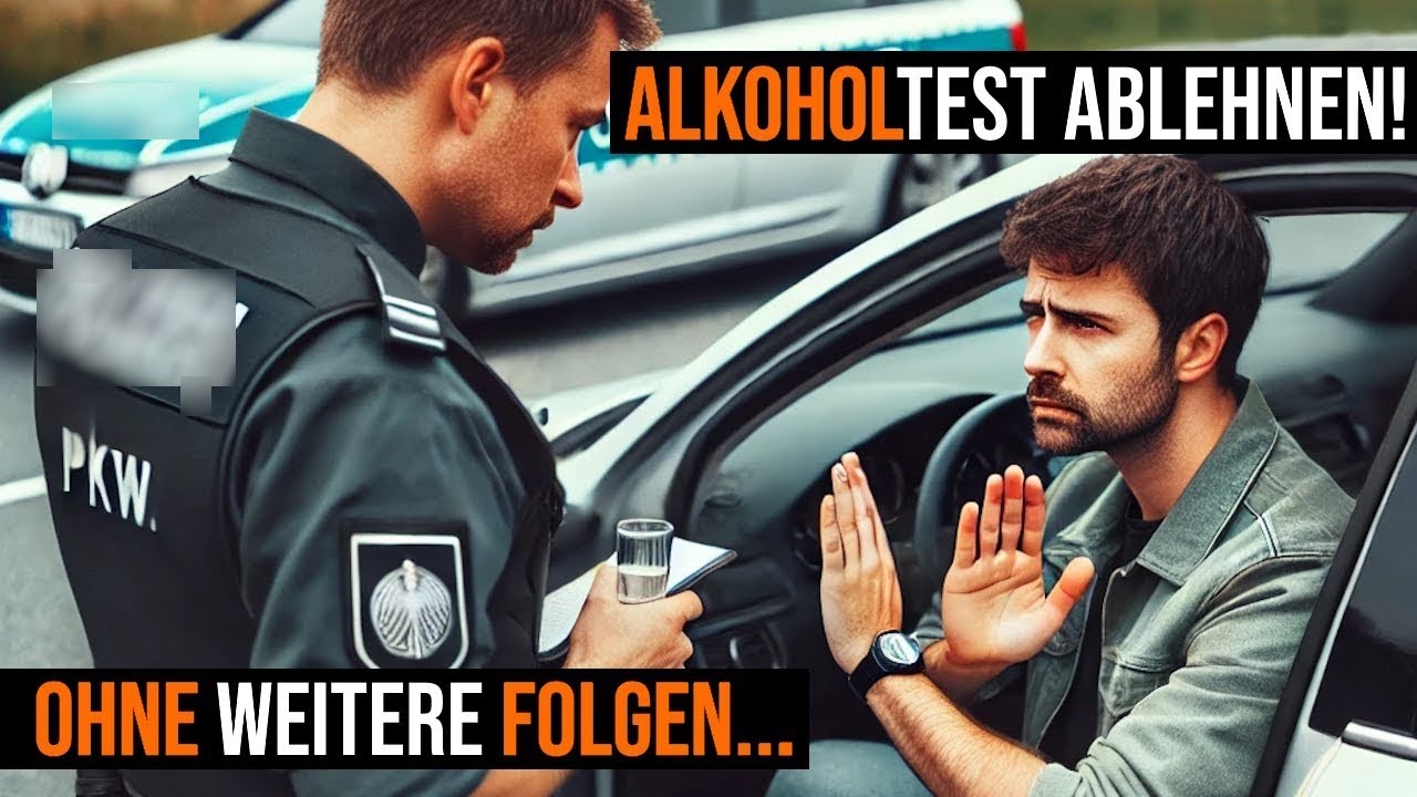 Polizei will Blutentnahme? SAGE DAS und du musst NICHT mitgehen! 🛑🔥