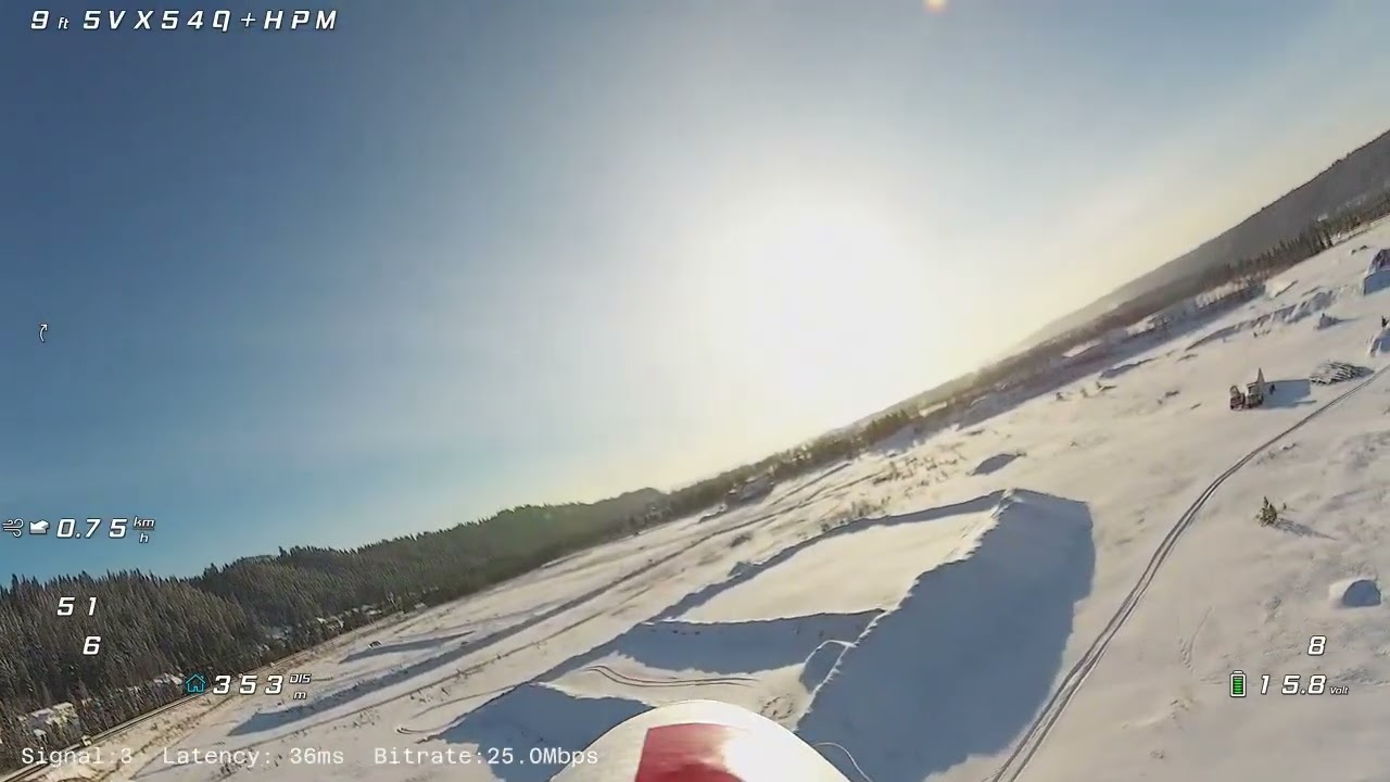 Xbird maiden. Inav 9.0 rc3. Walksnail. 