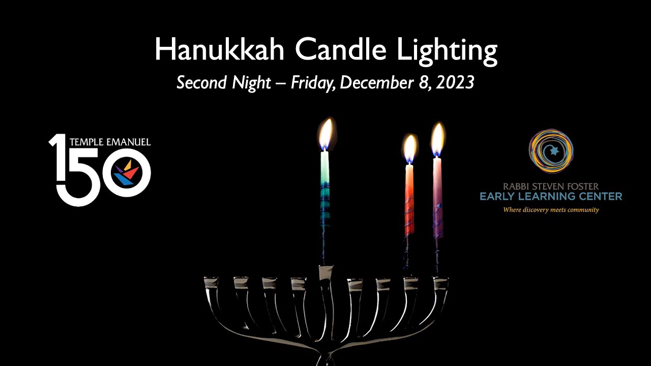 Hanukkah 2023 Night 2 - with Rabbi Joe Black