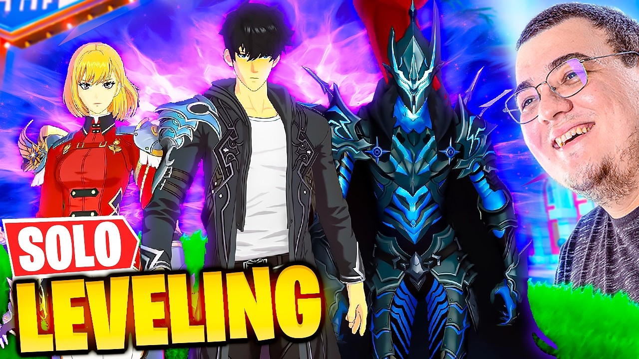 AS SKINS DE SOLO LEVELING ESTÃO MARAVILHOSAS NO FORTNITE !