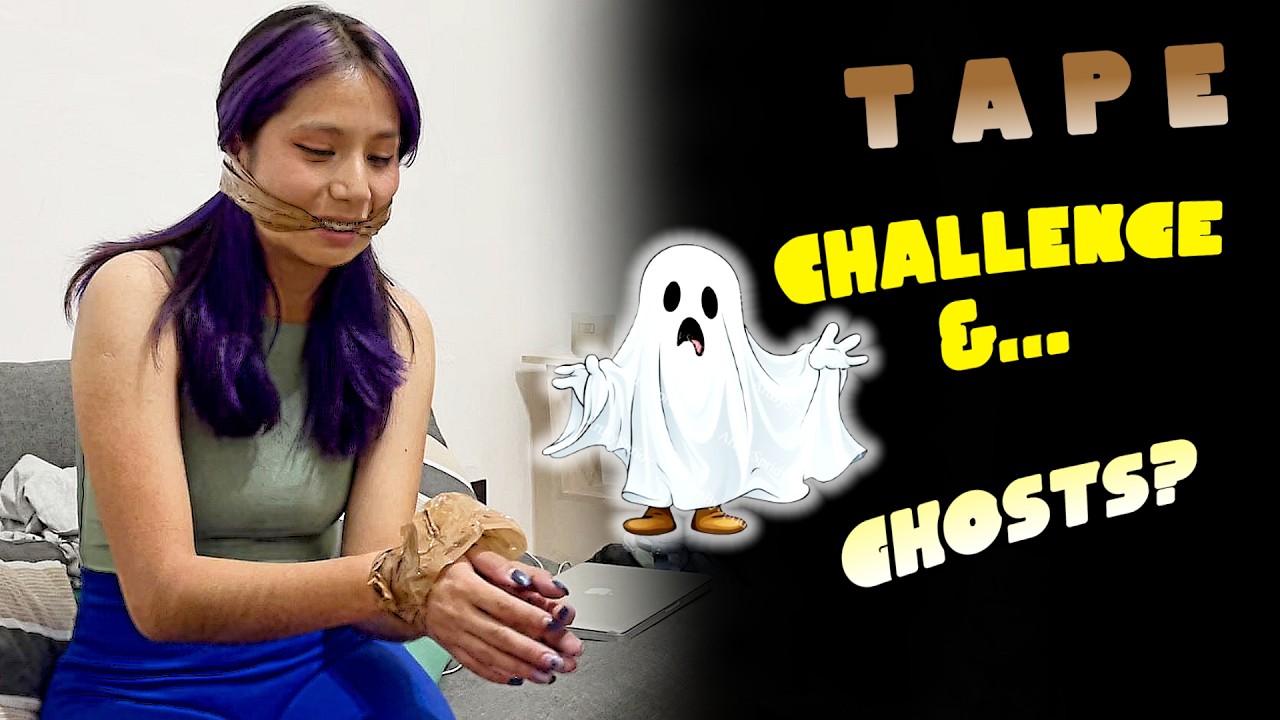 Tape Cleave Gag Challenge and... Ghosts???