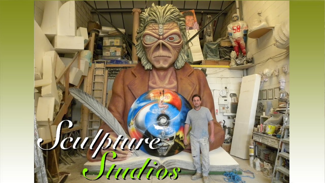 Eddie Scribe for Iron Maiden by Sculpture Studios