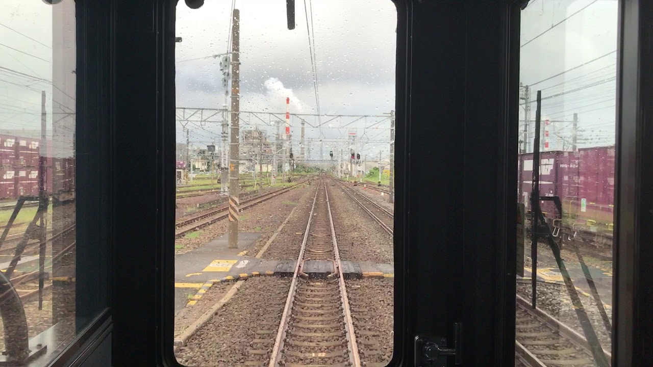 Cab View of JR TOKAI 313 SERIES on a short section of Tokaido Line