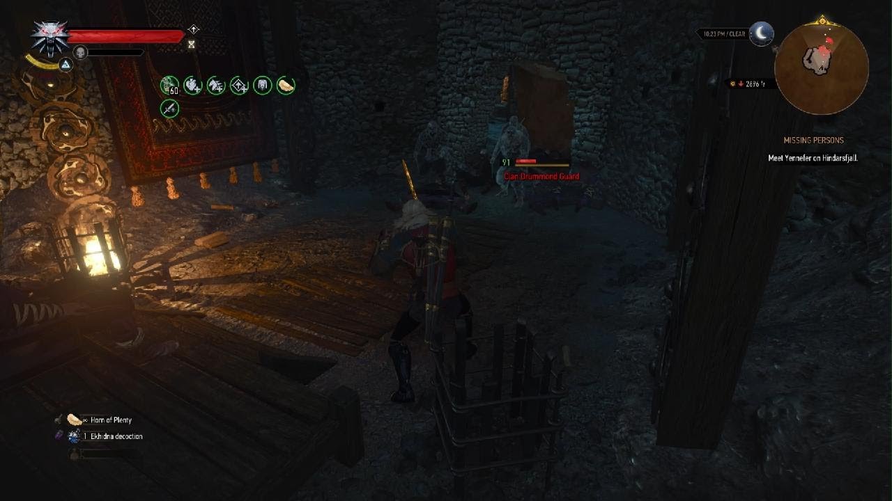 The Witcher 3: Wild Hunt Madman Lugos meets his match