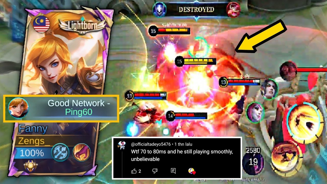 UNBELIEVABLE! 60-50MS AGGRESSIVE FANNY MONTAGE!!? PART 3 | MLBB