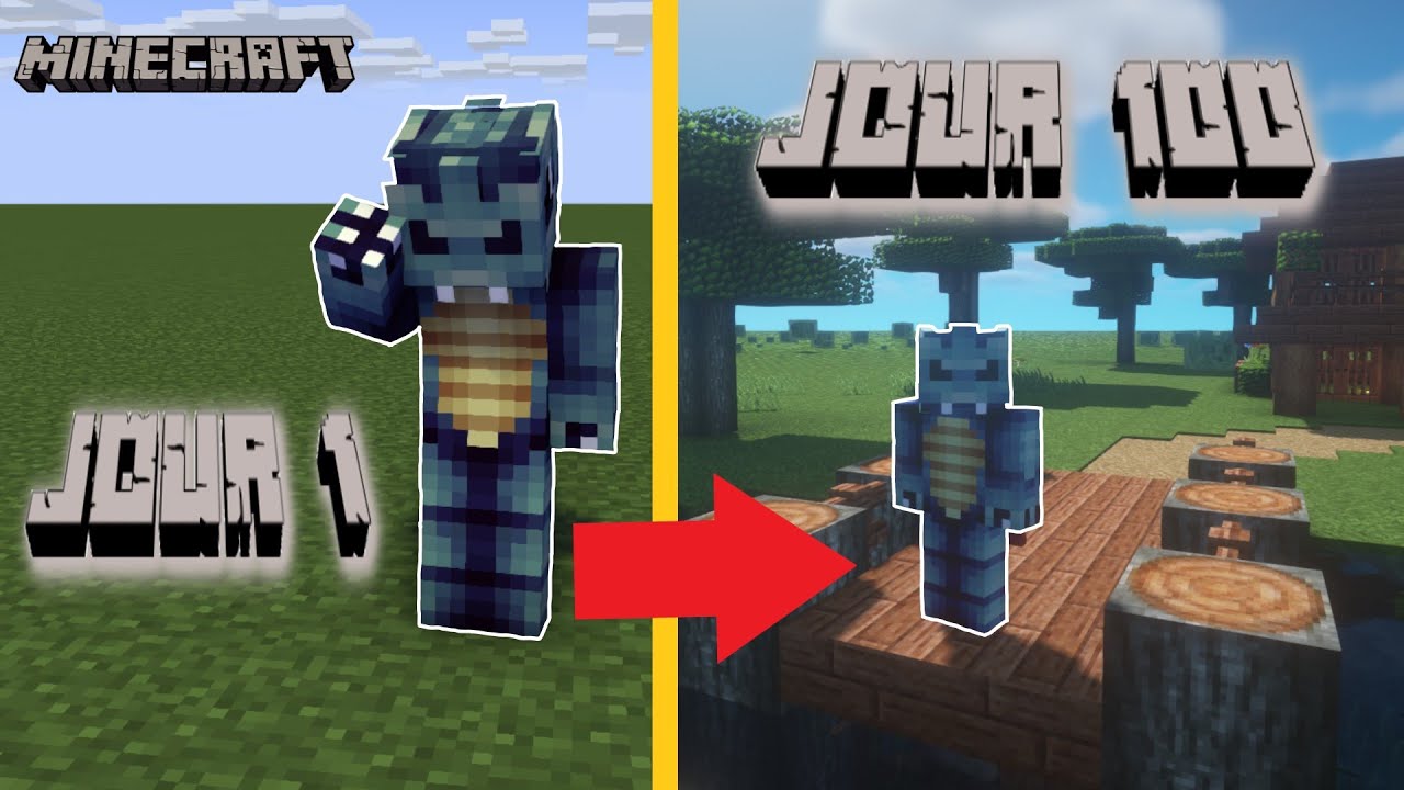 Survivre 100 jours en SuperFlat Sans Structures : Le défi ultime de Minecraft