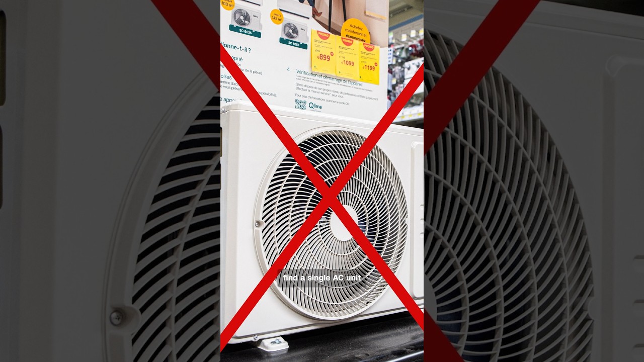 We tried to find AC in the UK during a heatwave