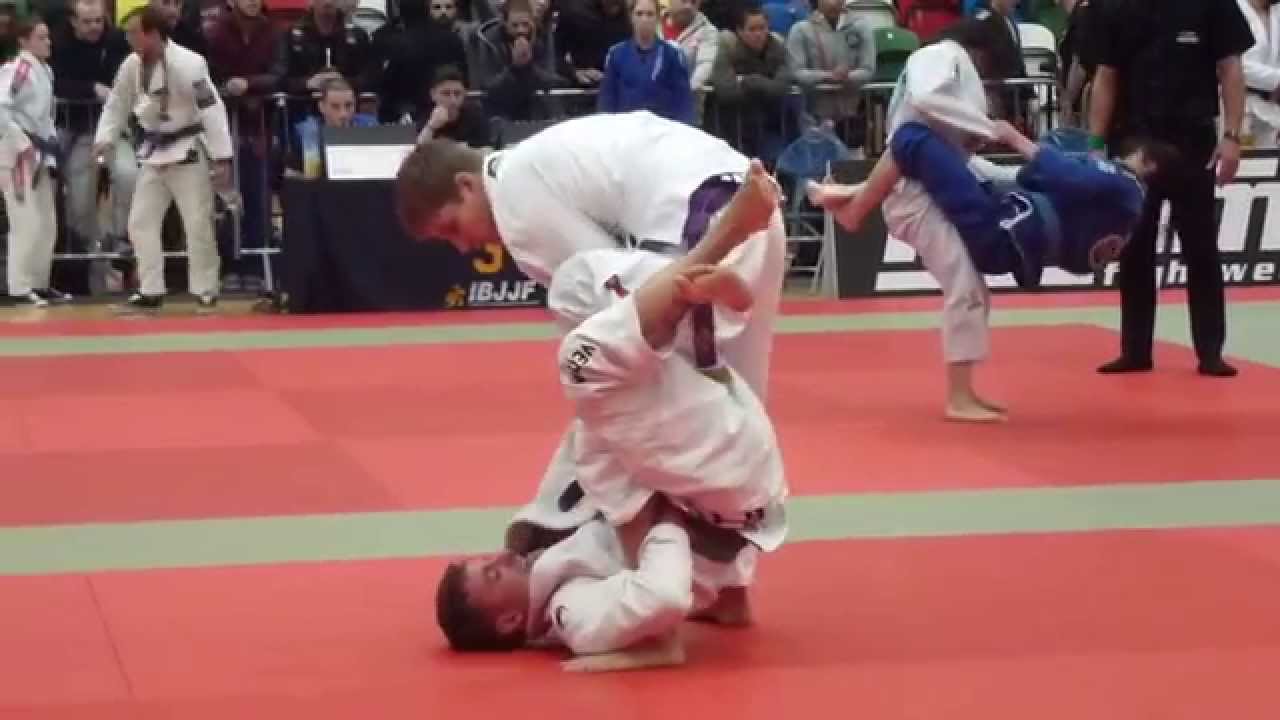 Sean Coates vs Chris Short - IBJJF London Winter Open 2015 - Purple Adult - Medium-Heavy