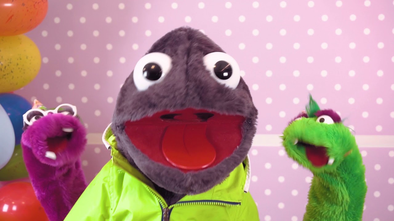 Parabéns pra você nesta data querida Festa para crianças vídeo clip - Plocky desenho animado