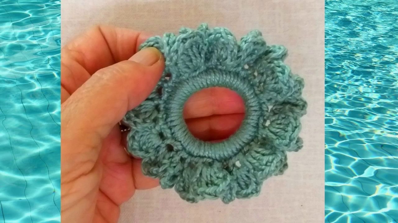 Xuxinha para cabelo - crochê !