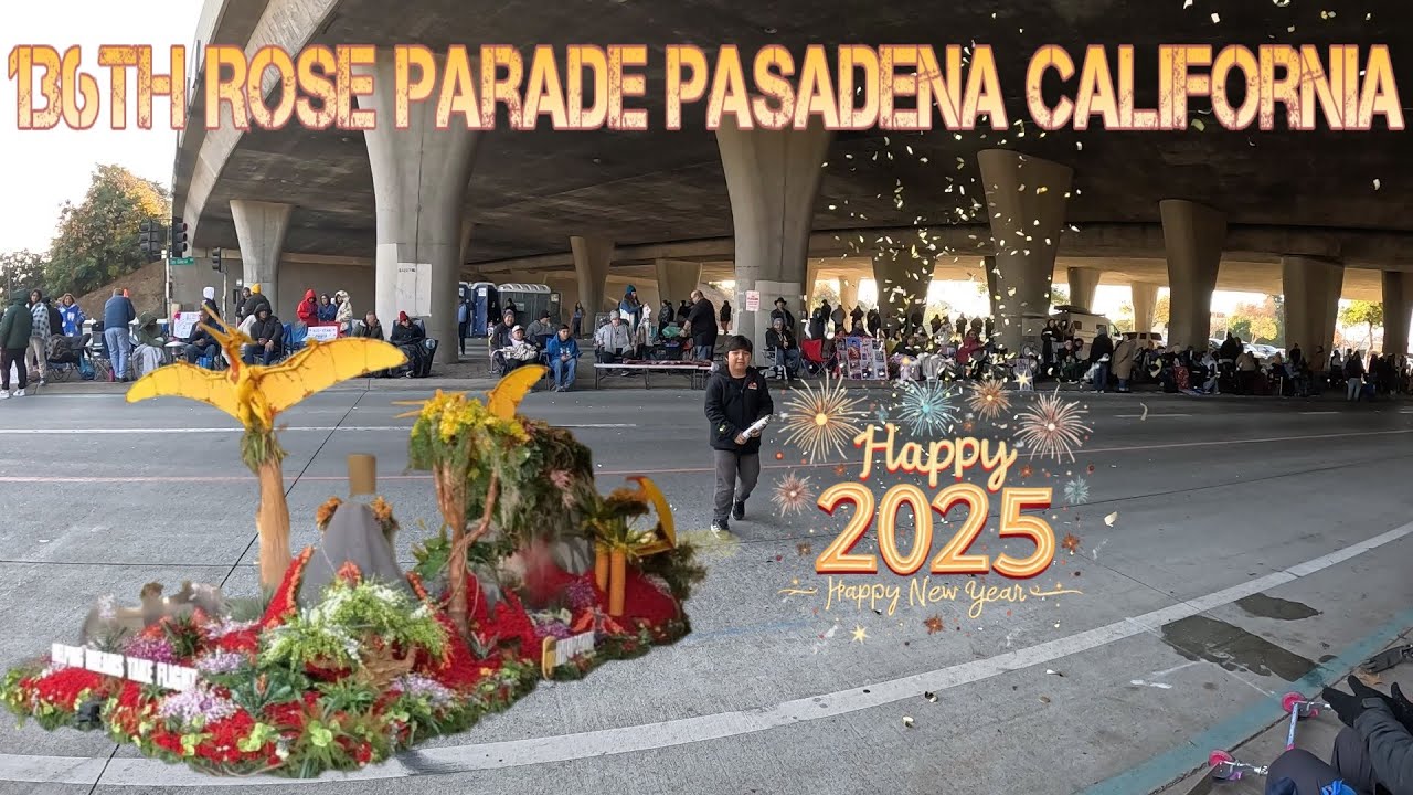 136th Rose Parade 2025/Desfile De Las Rosas Completo