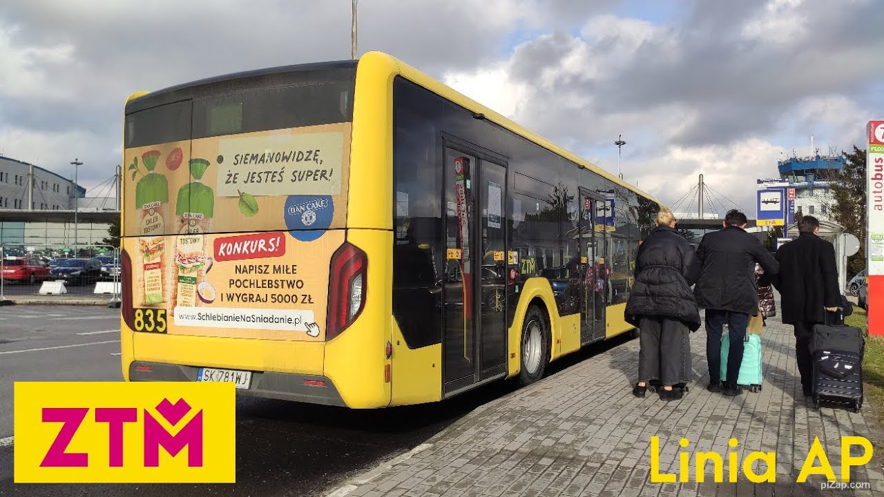 ZTM GZM/PKM Katowice - Linia AP, MAN New Lion's City 12 #835