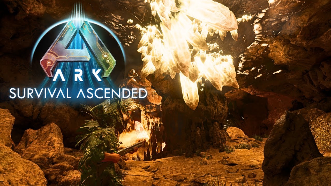 Ark Survival Ascended deutsch | E045 zu Fuß ab durch die große Lava Höhle
