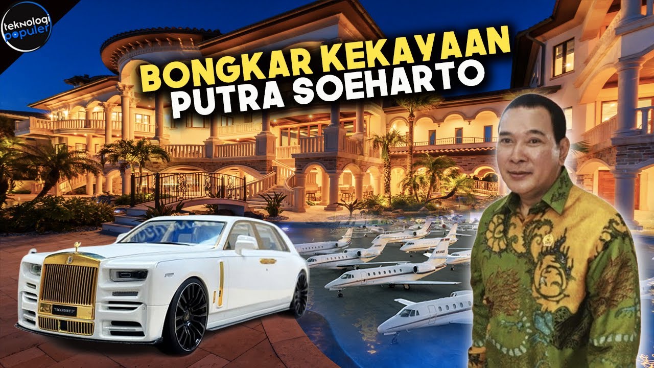 LAMA TAK TERDENGAR KABARNYA! Begini Kabar dan Harta Kekayaan Tommy Soeharto Sekarang, Makin Tajir