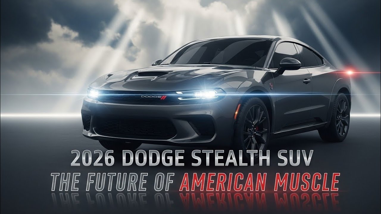 &ldquo;2026 Dodge Stealth SUV &mdash; The Future of American Muscle Has Arrived 💥&rdquo;