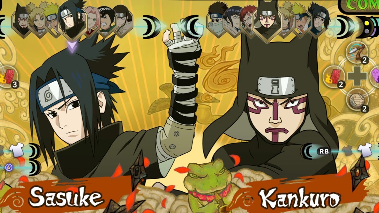 SASUKE VS KANKURO ➤ NARUTO Ultimate Ninja STORM 1 Fight (2023) | Anime Game on PC & PS5