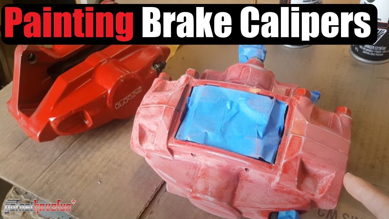 How to Paint Brake Calipers (Nissan 350Z / Infiniti G35 AKEBONO BBK) | AnthonyJ350