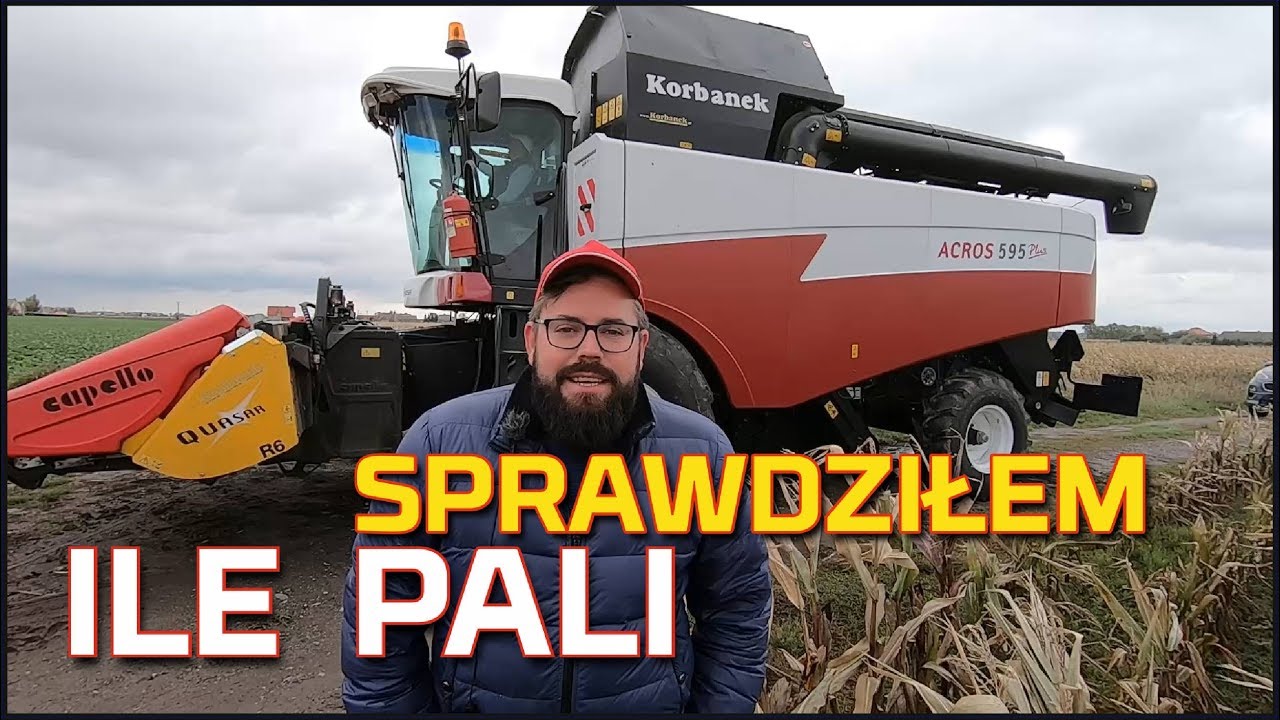 Sprawdziłem 👉 SPALANIE kombajnu Rostselmash Acros w KUKURYDZY🌽| Test | Opinia | Nowy nabytek