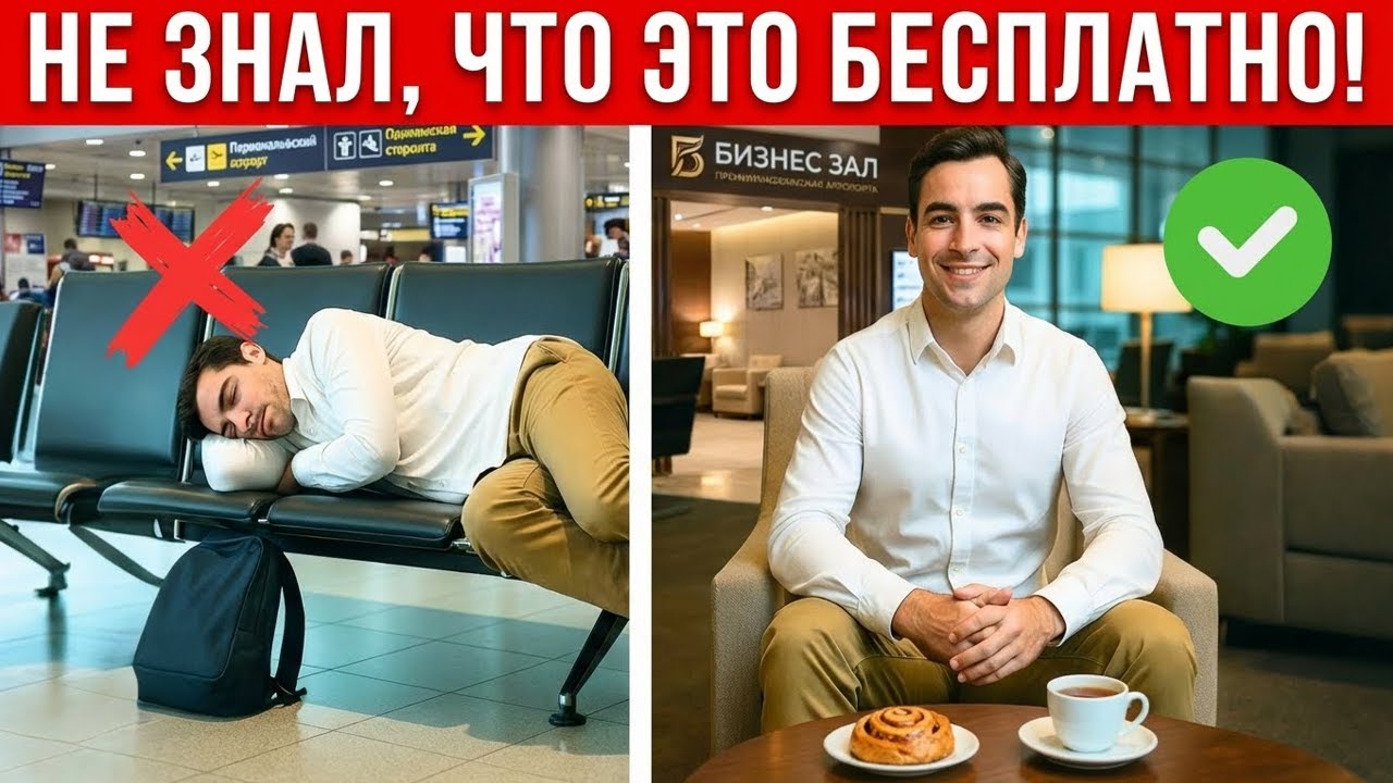 10 Бесплатных Вещей В Аэропорту (Не Трать Лишнего)