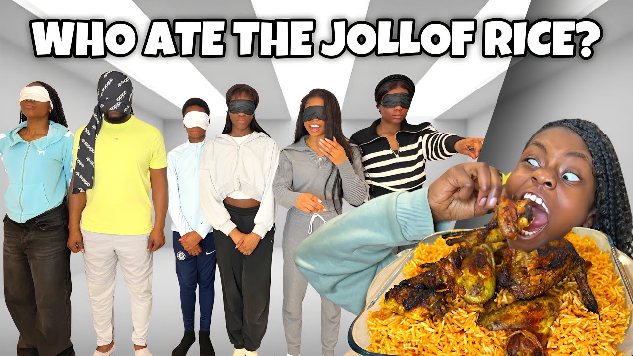 WHO ATE THE JOLLOF RICE FUNNIEST MAFIA GAME | The queens family
