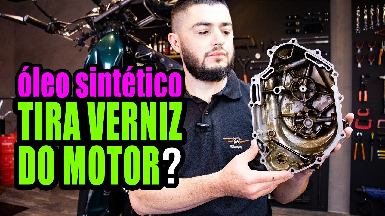 Usar óleo sintético tira o verniz do motor?